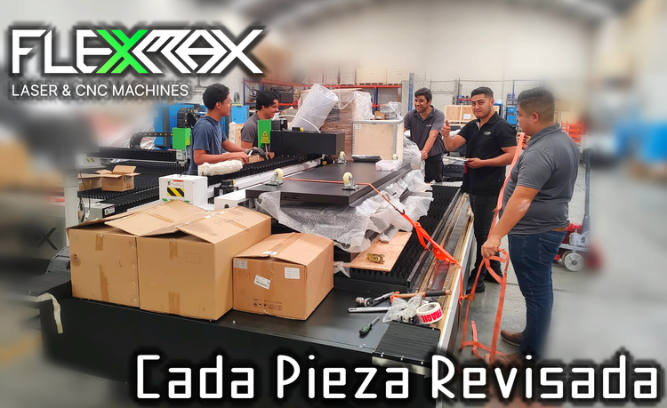 LA REVISION DE CADA PIEZA GARANTIZA UNA ENTREGA EXITOSA.